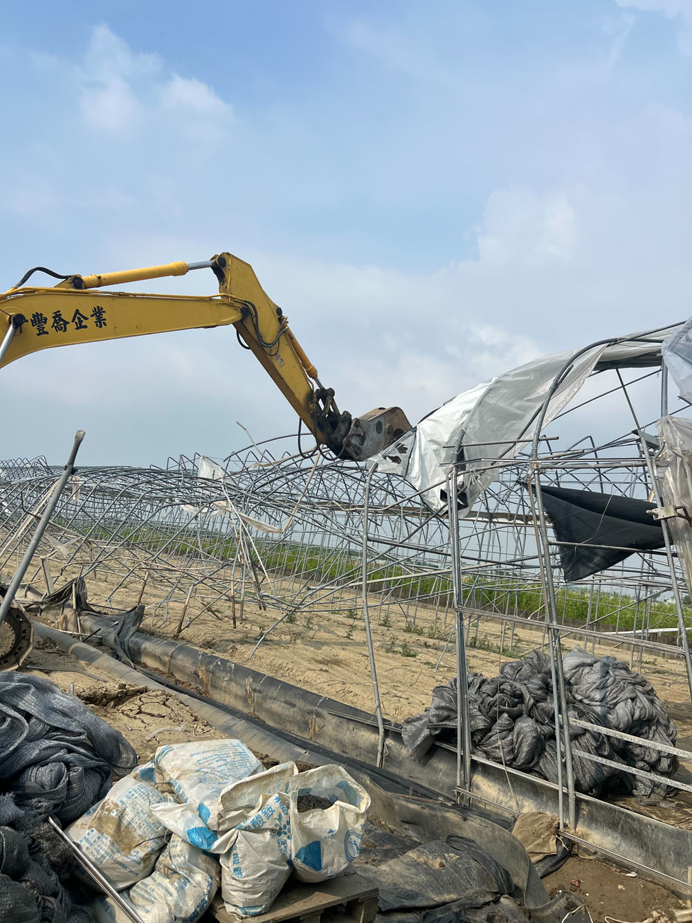 嘉義溫室拆除工程